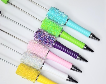 Bubble Beadable Pen Blanks, Bubble Pens, DIY Beadable Pens