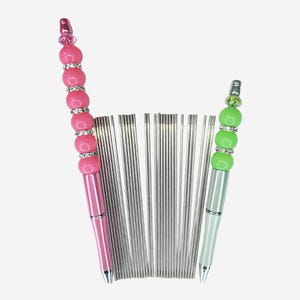 Rod Extenders for Beadable Pens 10 Pack, Rod Extension Bar for Beadable Pens, Rod Extenders in Bulk for Beadable Pens