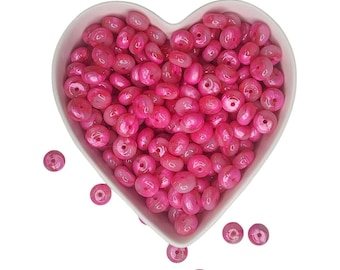 14mm Pretty in Pink Jelly Swirl Abacus Beads, Jelly Abacus Beads, Spacer Beads, Wholesale Beads, Bead & Craft Supplies