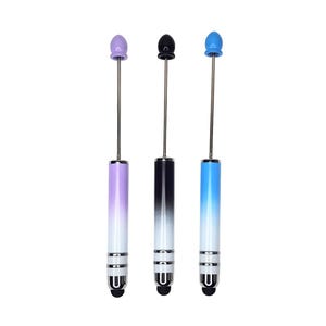 Beadable Ombre Stylus Pens, Ombre Stylus Beadable Pens, Touchscreen Pens, DIY Stylus Pens, Pen Blanks