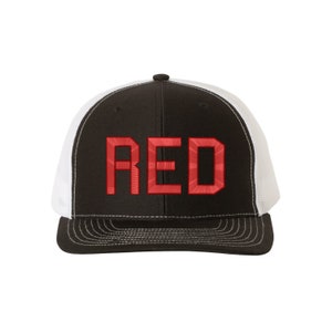 RED - Very High-Quality Embroidery. Free Shipping