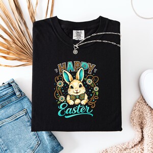 Coquette Bunny Easter PNG – Leopard Bow Tie, Western Spring Design (Digital Download)