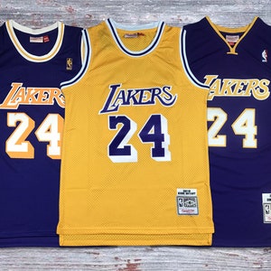 New Kids Jersey Kobe Bryant Los Angeles Lakers #24 Yellow