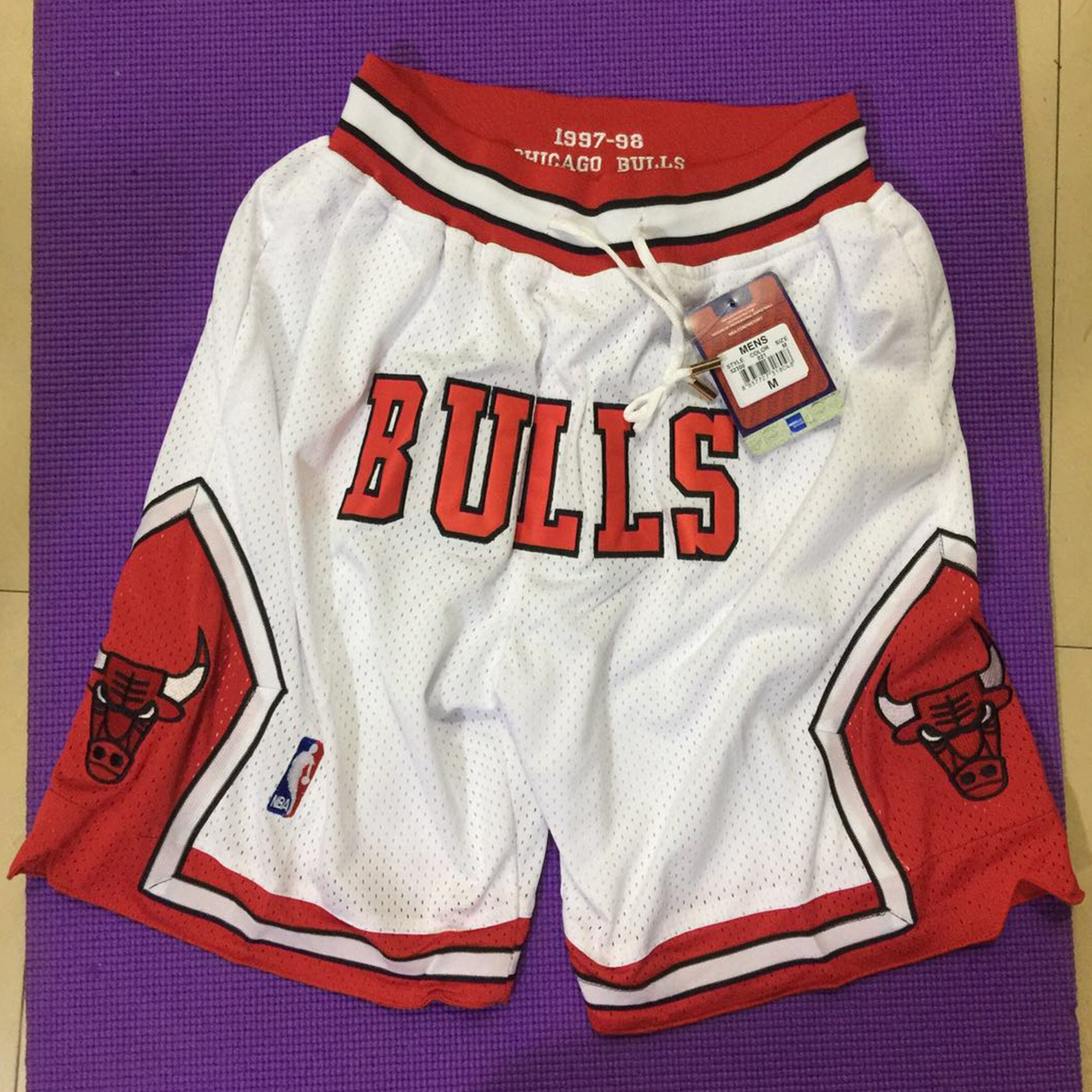 Just Don Shorts Chicago Bulls 1997