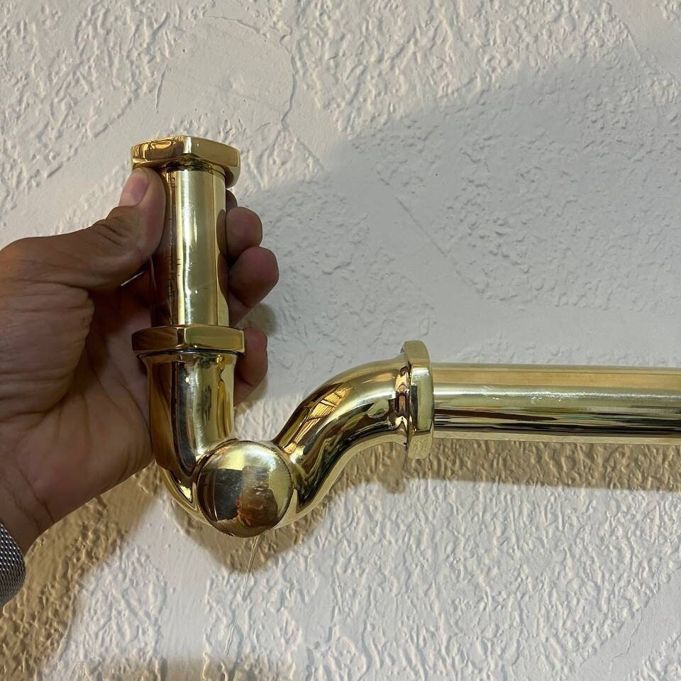 Unlacquered Brass Strap, Sink Sstrap Bathroom Hardware Etsy