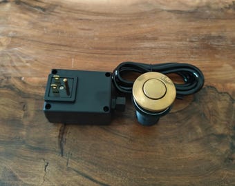 Unlacquered Brass Garbage Disposal Air Switch Kit: Farmhouse Kitchen Upgrade