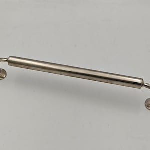 Vintage Towel Holder, Wall Mounted Solid Brass Towel Rod, Unlacquered Brass Nickel Bathroom Decorative Towel Holder