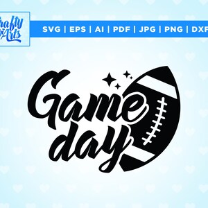 Game Day svg, Football Game Day svg, Gameday Football svg, Football svg Designs, Cricut, Png, Svg, sublimation, Game Day Football svg