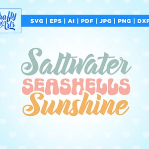 Saltwater seashells sunshine svg, Png, Svg, Saltwater seashells sunshine png, summer svg, great summer svg, beach svg, summer design png.