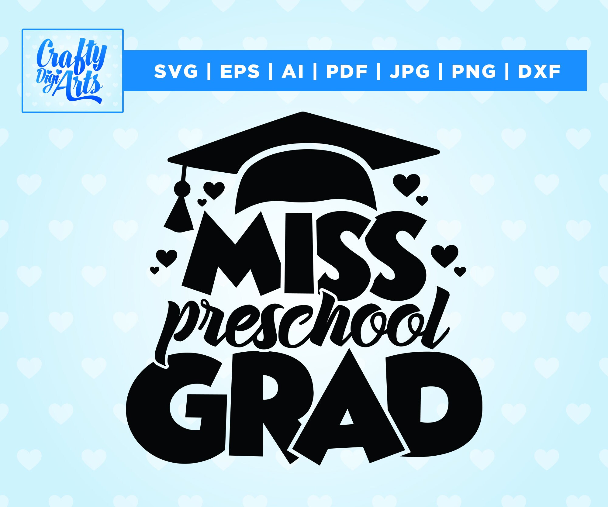 Miss Preschool Grad, Pre-k Grad Svg, Pre-k Graduation Svg, Cricut, Png