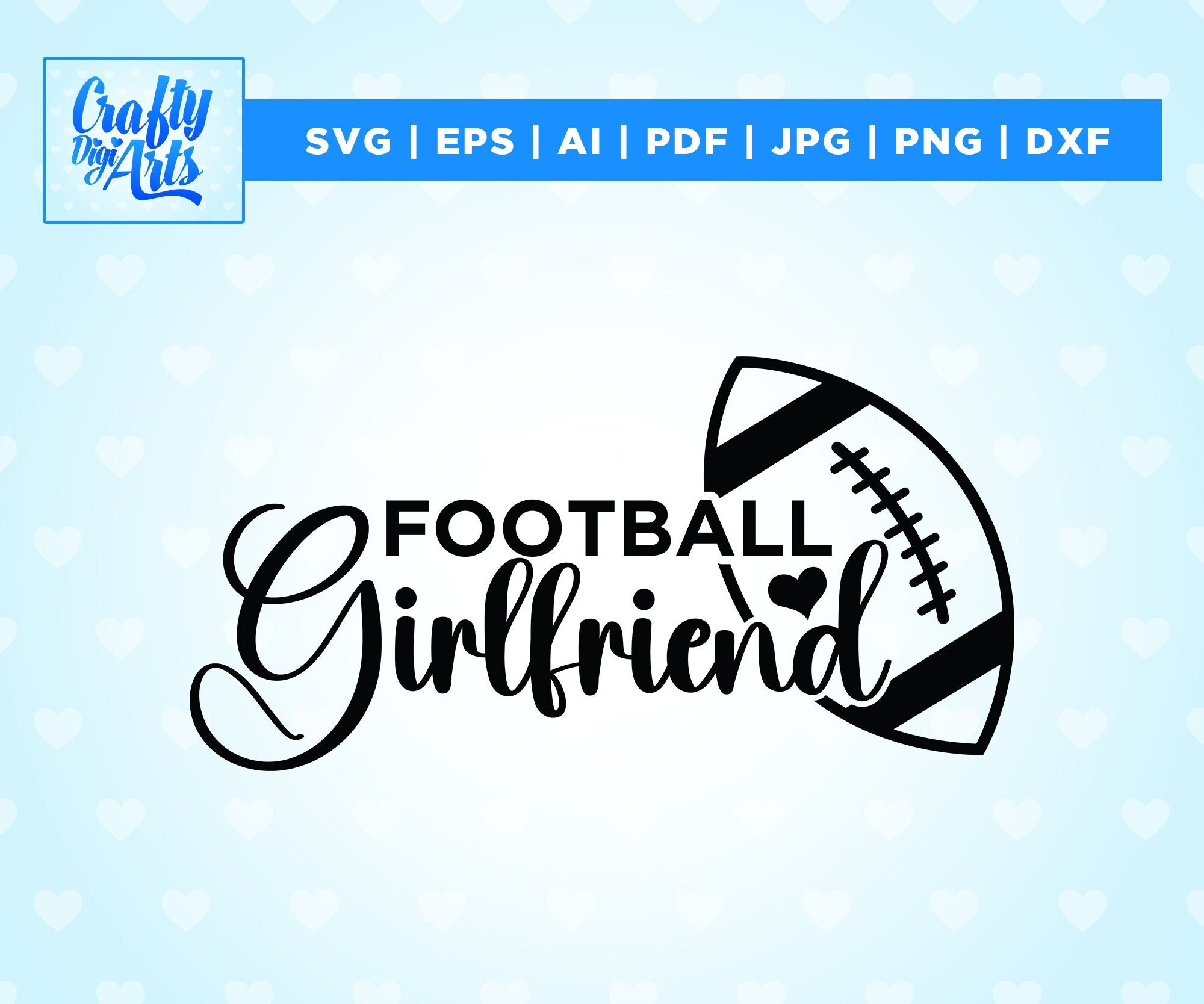 Football Girlfriend SVG Football Girlfriend Shirt Svg That - Etsy