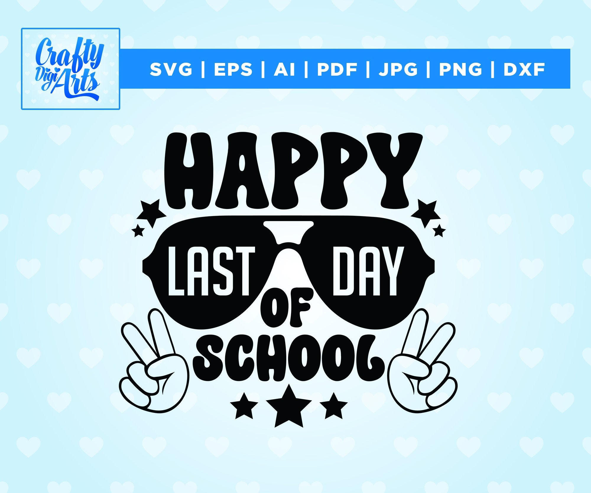 Happy Last Day of School SVG, End of School Svg, Teacher Last Day Shirt, Cricut, Png, Svg, sublimation, Summer Break Svg, Graduation Svg