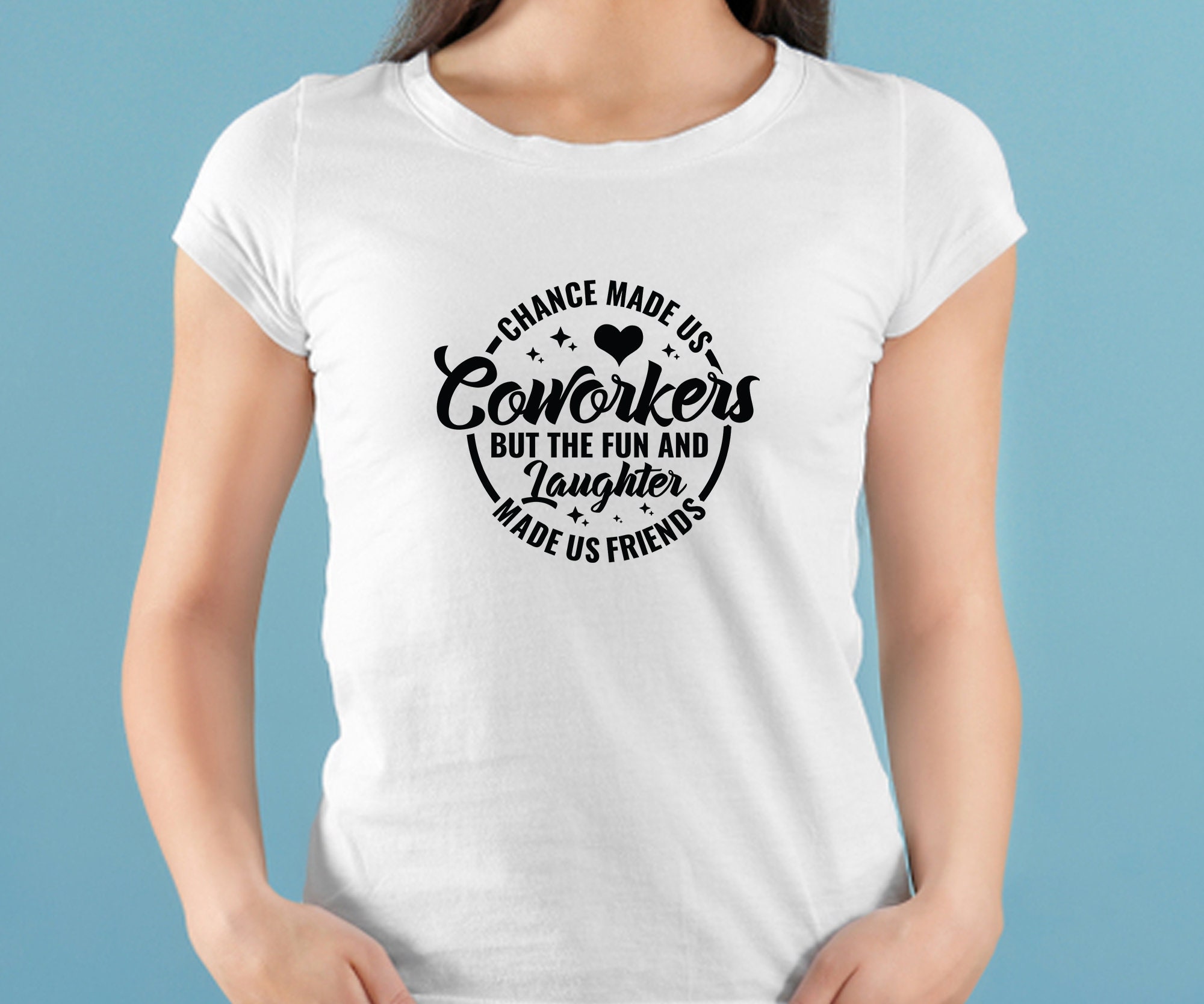 Chance Made Us Coworkers Svg, Best Friend Quote Saying Svg, Cricut, Png ...