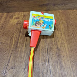 Jouet Fisher-Price Télé Musicale Peek A Boo Screen - Vintage Années 80/90