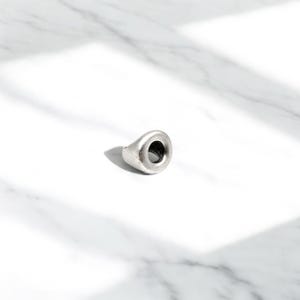 Antiker Silber Donut Ring - Beunruhigter Silber Ring - Vintage Stil Ring - Minimalistischer Silber Ring - Einzigartiger Silber Schmuck - Geschenk für Sie