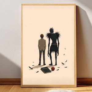 L Death Note Poster - Etsy