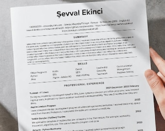 Harvard Resume and Cover Letter Template: Professional Career Design | Best Resume |