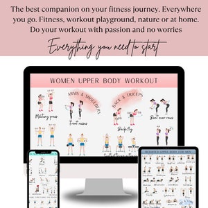 Fitness Guide / Gym / Workout plan routine / Printable Workout exercise poster / Gym edition / Machines / Dumbell / Barbel / Calisthenics zdjęcie 1