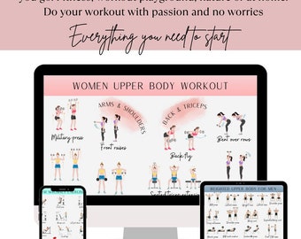 Guía definitiva de fitness: Entrenamientos en casa y en el gimnasio (descarga digital)