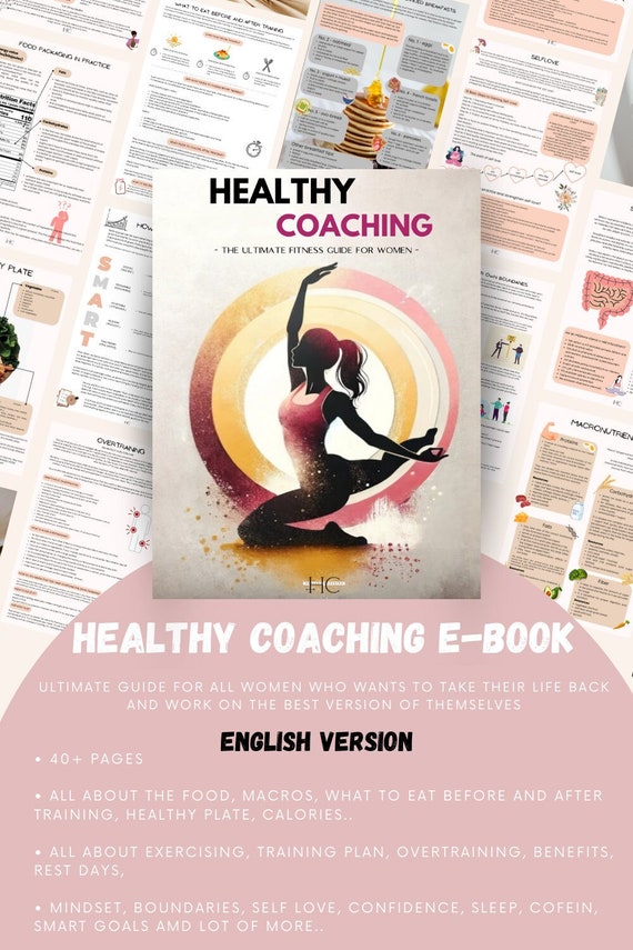 Ultimate Fitness Guide for Women: Healthy Coaching E-Book (Digital Download)