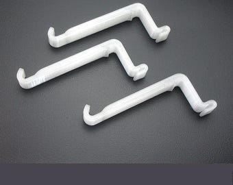 3er Set Ersatzclips passend für IKEA HYBY Deckenlampe
