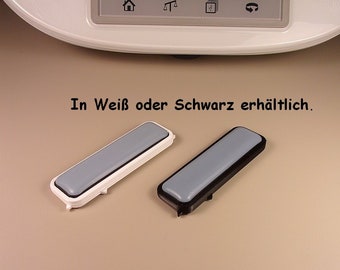 THERMOMIX TM5 TM6  Zubehör Gleiter mit Stoppfunktion - Alternative zum Gleitbrett in Schwarz und Weiß