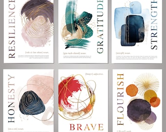 Mindset Postcards – Set of 18 (Plus 1 Free Design!) | Silk 400gsm