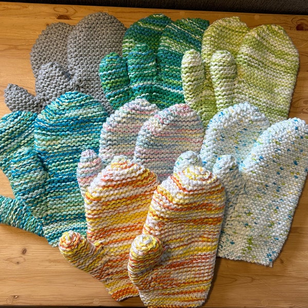 Handmade Oven Mitts