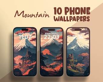 Snow Mountain Phone Wallpaper Snow Wallpaper iPhone Wallpaper Anime Background Mountain Background Aesthetic