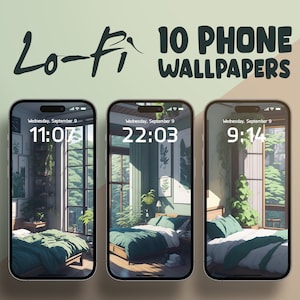 Lo-Fi Phone Wallpaper Anime Wallpaper iPhone Wallpaper Anime Background Greenery Wallpaper Greenery Background