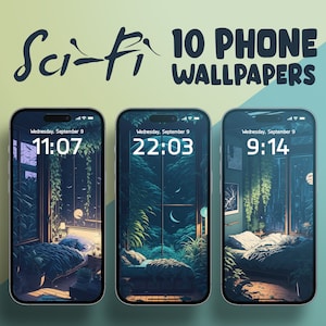 Anime Sci-Fi Bedroom Phone Wallpaper Anime Wallpaper iPhone Wallpaper Anime Background Bedroom Wallpaper Sci-Fi Background