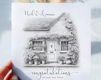 Personalised Congratulations On Your New Home