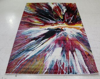 Dazzling Abstract Colour Pop Modern Rug 160 X 230 cm