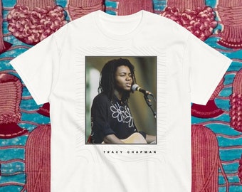 Tracy Chapman T Shirt / Tracy Chapman / Art / Print /  LGBT Unisex T Shirt / Queer And Black / Black Power / Real Rap Tee / Vintage African
