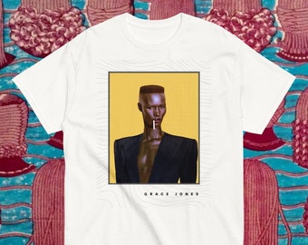 Grace Jones T Shirt / Grace Jones / Art / Print /  LGBT Unisex T Shirt / Queer And Black / Black Power / Real Rap Tee / Vintage African