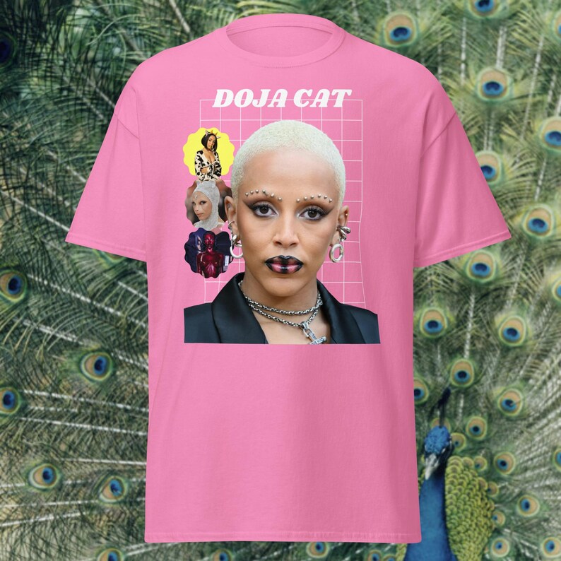 Doja Cat Rap T-Shirt, Men's XL cotton white type Vintage Second Hand