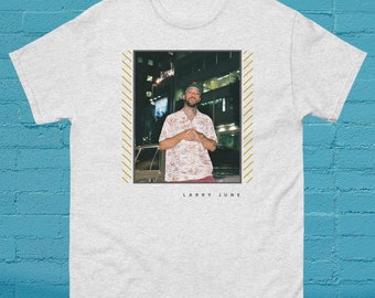 Larry June Rap T Shirt / Larry June / Art / Print / Minimalist T Shirt / Music T Shirt / Rap T Shit / Real Rap Tee / Vintage T Shirt