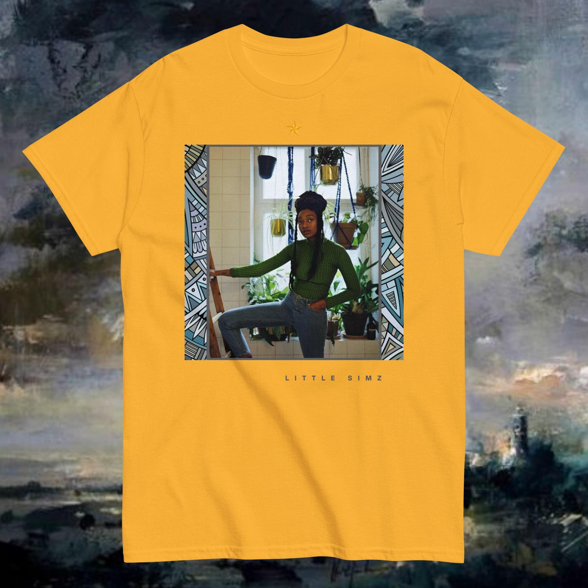 【SATIIIZ】Rappy printed short sleeve T-shirt 71BnqTCnBRL._AC_SL1100_.jpg