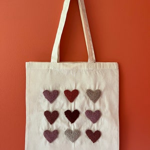 Punch Tote Bag In Terrycloth