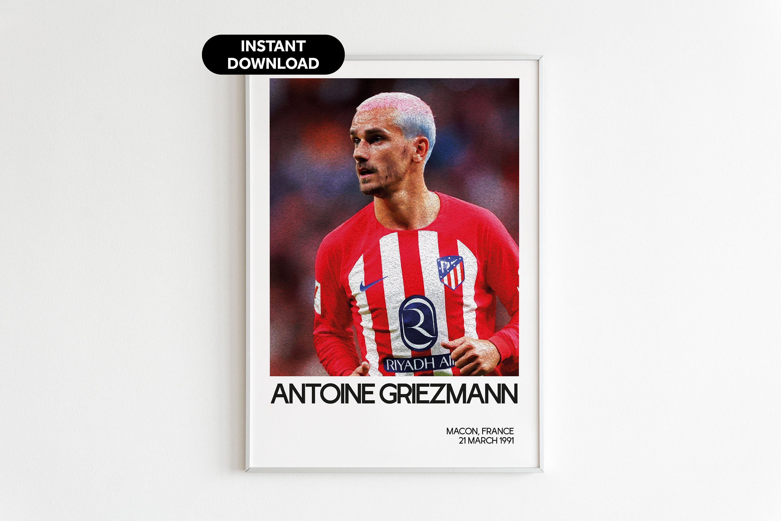 Photo : Antoine Griezmann de l'Atletico de Madrid lors du match de