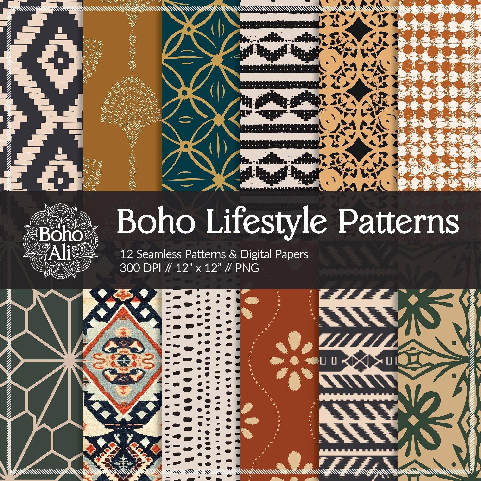 Shop Curated Boho Fabrics Fabric