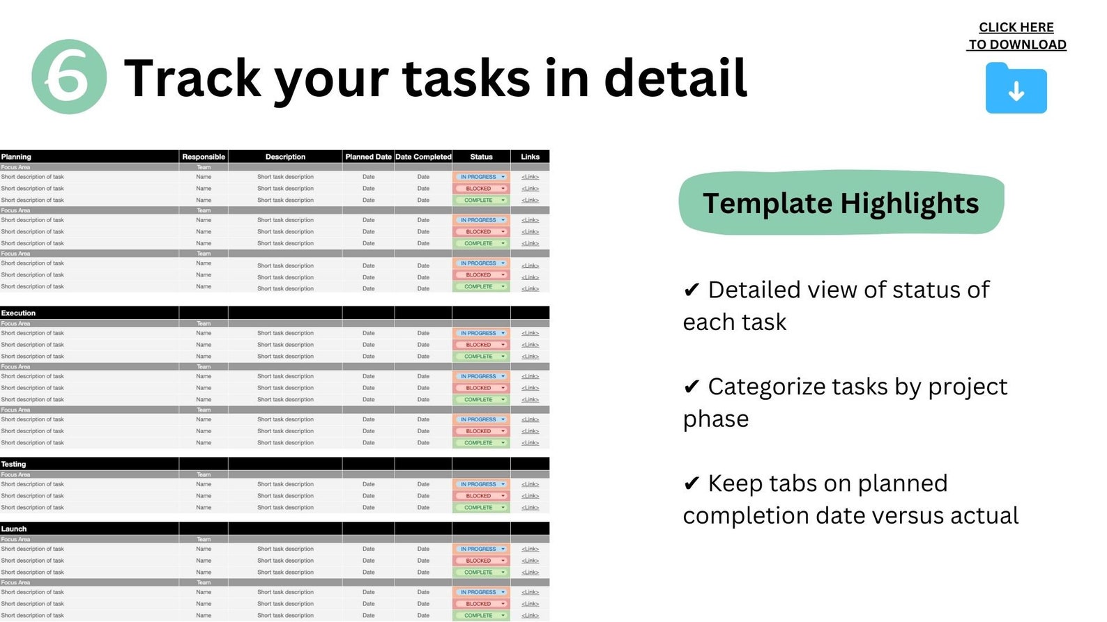 Ultimate Project Management Toolkit: 8 Instant Download Excel Sheet ...