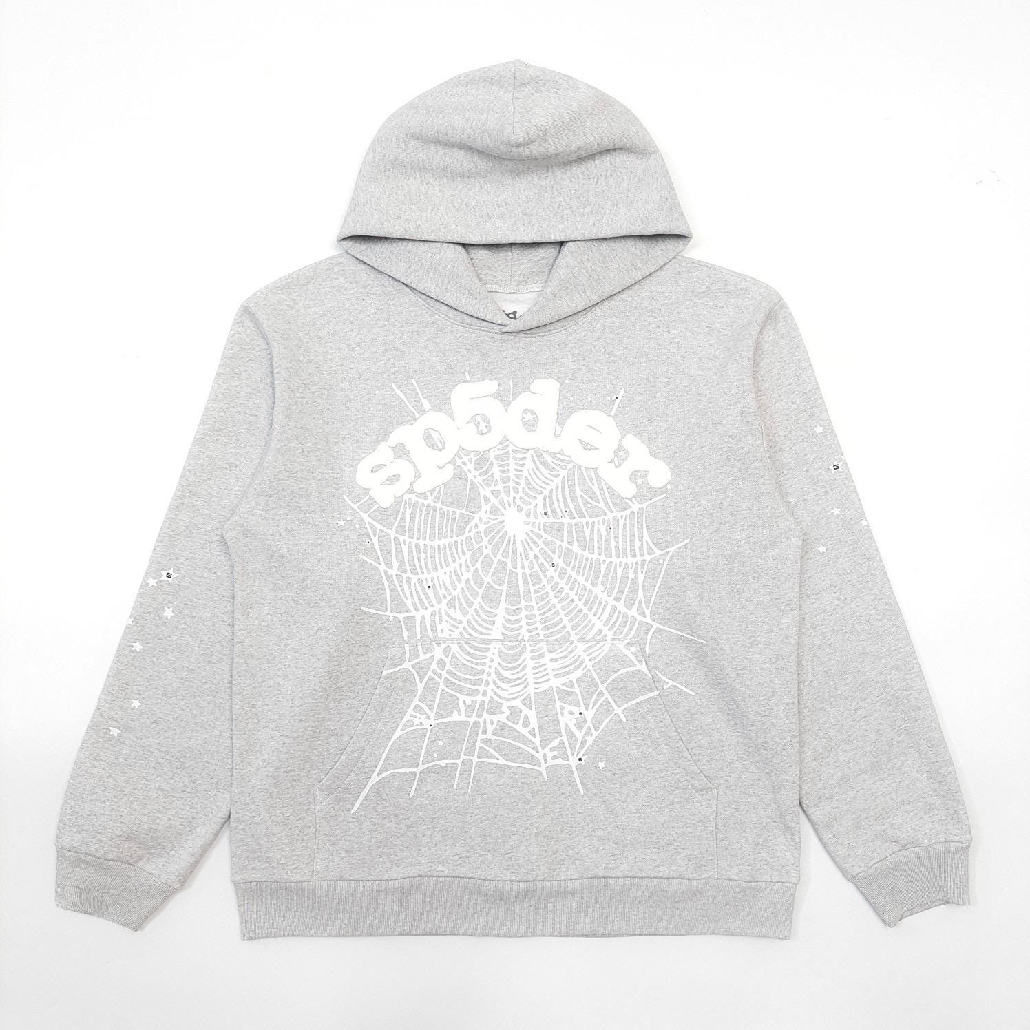 Sp5der hoodie grey - Etsy 日本