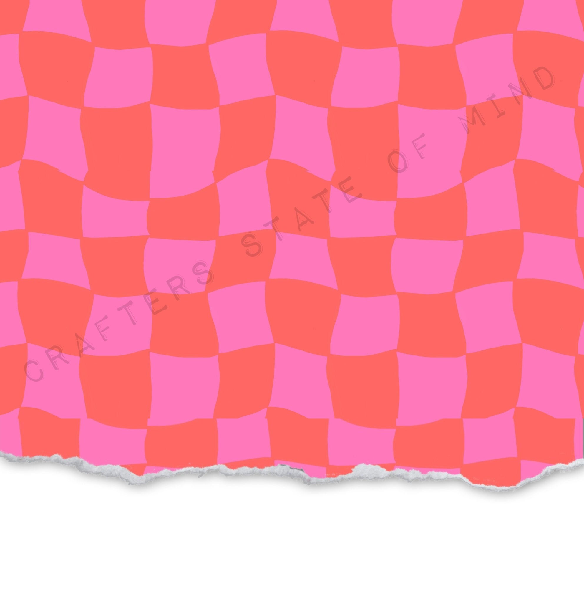 WAVY CHECKERBOARD Seamless Pattern | 6 Pack Bundle | Instant Download ...