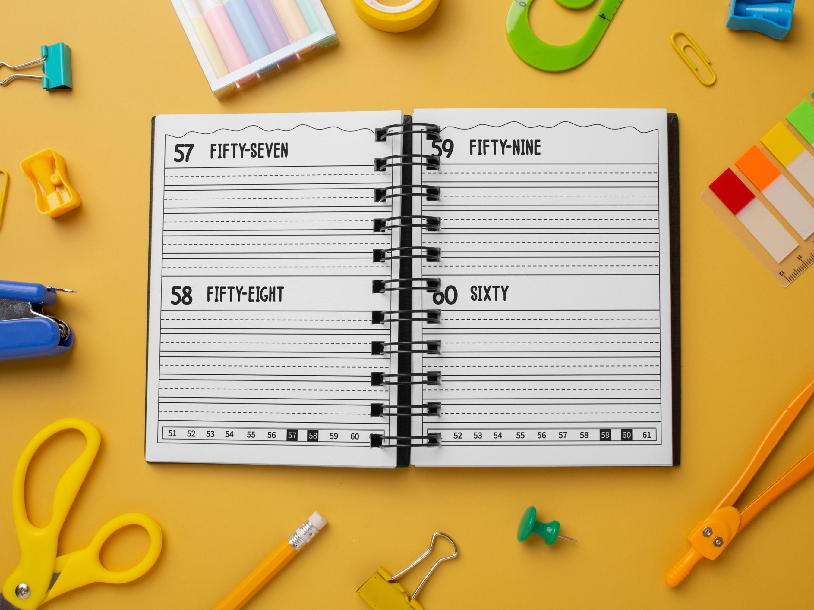 Letter and Number Tracing Workbook | 276 Tracing Pages | Kindergarten ...