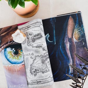 Crown of Midnight Page Overlays - Licensed Sarah J. Maas Fan Art - Throne of Glass - Sarah J Maas