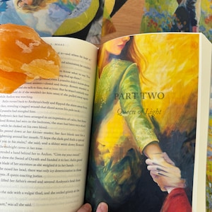 Queen of Shadows Page Overlays - Licensed Sarah J. Maas Fan Art - Throne of Glass - Sarah J Maas