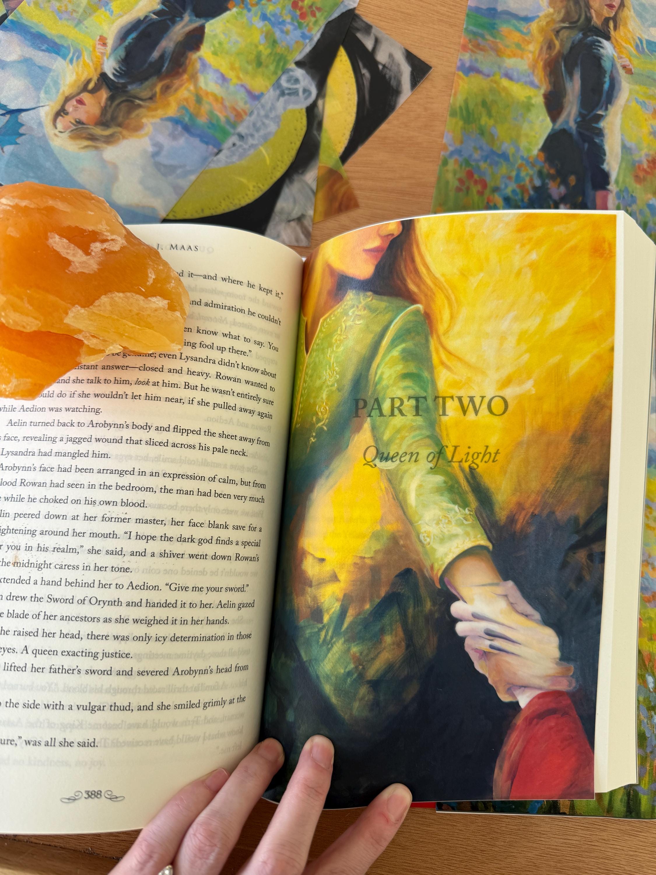 Queen of Shadows Page Overlays - Licensed Sarah J. Maas Fan Art - Throne of Glass - Sarah J Maas