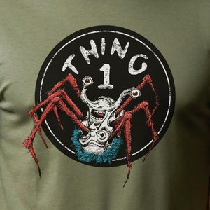 Thing One - The Thing Movie Mash Up T-shirt - Horror T-Shirt - John Carpenters The THING