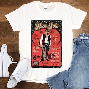 Han Solo True Rebel Mash Up T-shirt